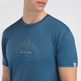 Aclima Lightwool Classic Tee Sunset