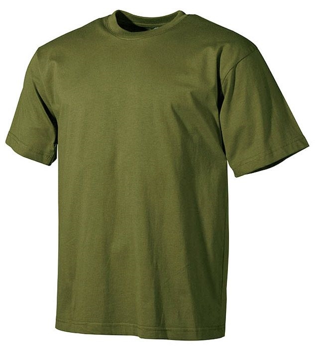 T-Shirt olivengrøn