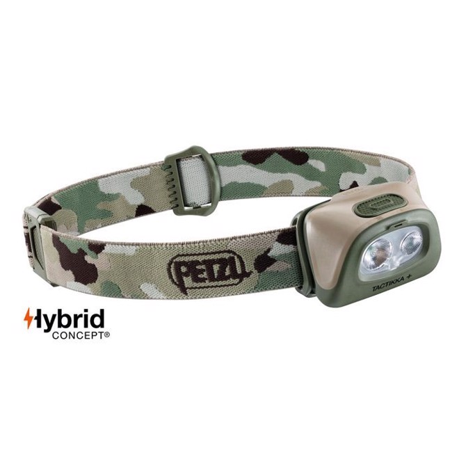 Petzl Tactikka+ pandelampe 350 lm, camouflage