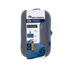 Sea to Summit Tek towel  L / håndklæde, 60x120 cm, moonlight blue