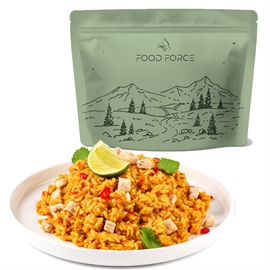 Food Force Thailandisk stil ris m/kylling 147g (585kcal)