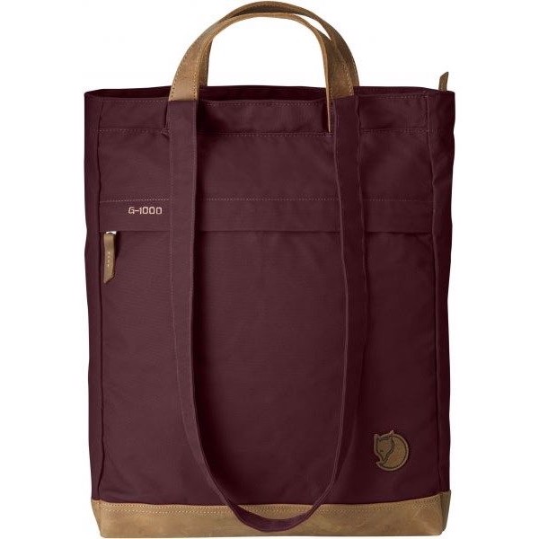 Fjällräven Totepack No. 2 taske-dark garnet