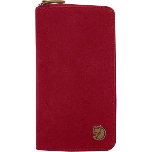 Fjällräven Travel Wallet-deep red
