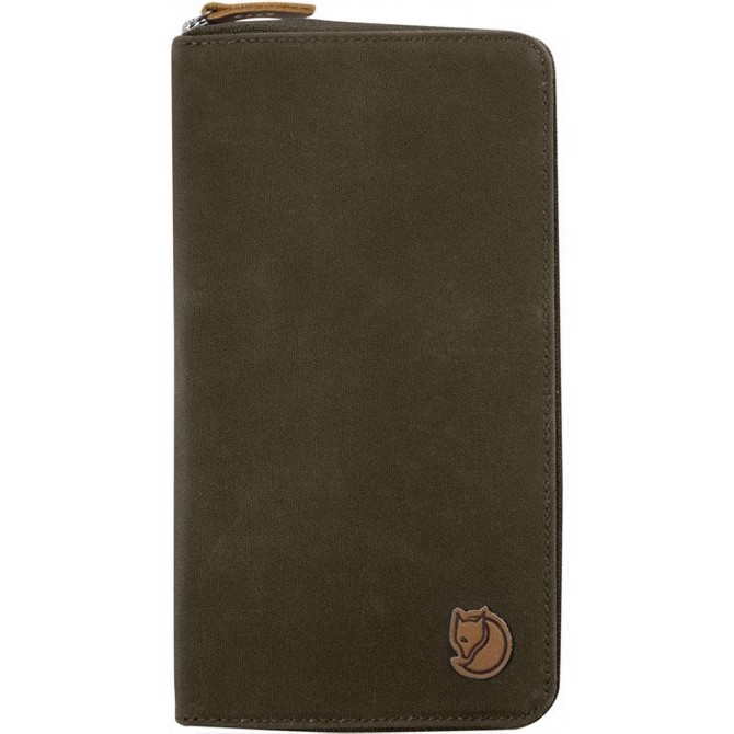 Fjällräven Travel Wallet-dark olive