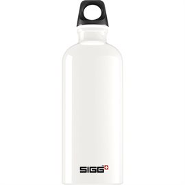 Sigg Water Bottle Traveller 0,6 L, white
