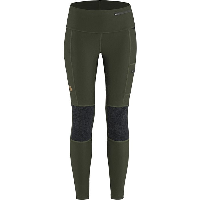 Fjällräven Abisko Trekking Tights Women-deep forest