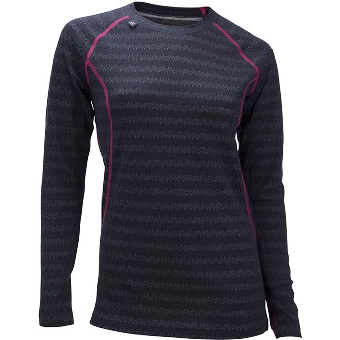 Se Ulvang 50Fifty 2.0 round neck Woman, granite - Undertøj hos Outdoornu.dk