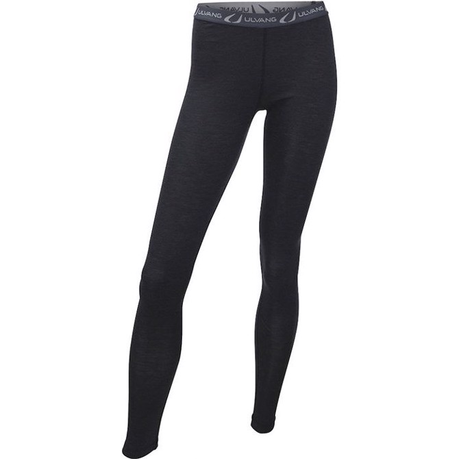 #3 - Ulvang Rav 100% Women undertøjsbukser, sort/granite-L - Undertøj