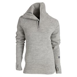 Ulvang Vegard Half-Zip Women 100% norsk uld, nature melange