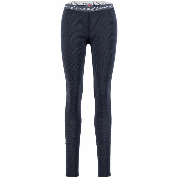 Billede af Ulvang Warm Rav 100% Pants Women, black/granit-L - Undertøj hos Outdoornu.dk