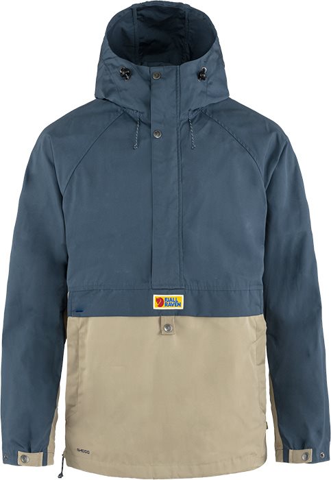 Fjällräven Vardag Anorak Men-uncle blue / sand-L