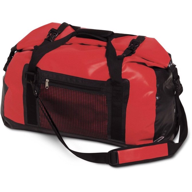 Rapala Waterproof Duffelbag 100L, black/red
