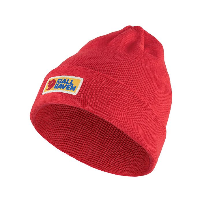 Fjällräven Vardag Classic Beanie-true red