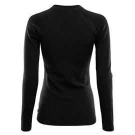 Aclima Warmwool Crew Neck Woman, black