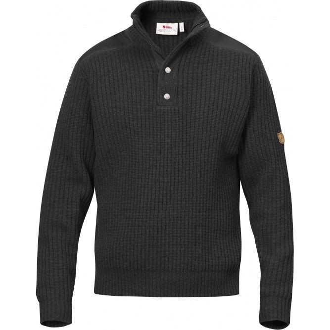Fjällräven Värmland Tneck Sweater Men-dark grey