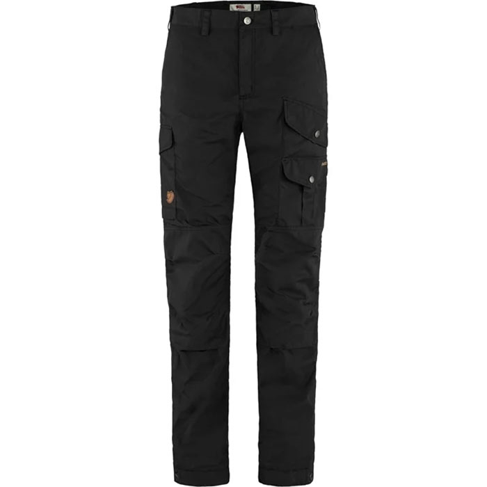 Fjällräven Vidda Pro Trousers Kvinder / Damer-Sort-44-short – Fjällräven bukser dame