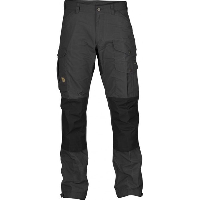 Fjällräven Vidda Pro buks kort-dark grey black-50 - Bukser