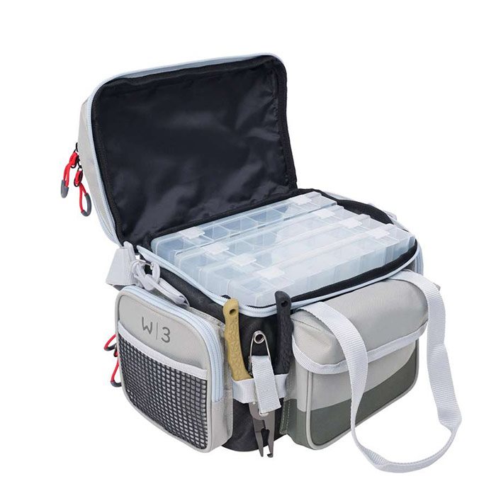 Westin W3 Lure Bag Plus taske m/4 æsker – Grejbokse / grejæsker