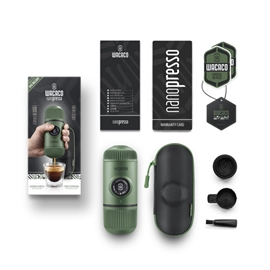 Wacaco Nanospresso kaffebrygger m/etui, moss green
