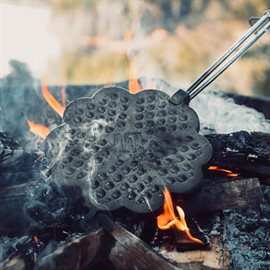 Stabilotherm Waffel støbejern til bål