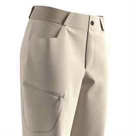 Salomon Wayfarer Zip-Off Pants Woman, plaza taupe