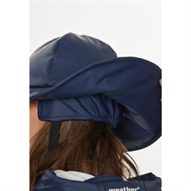 Weather Report Darby PU Rain Hat, navy