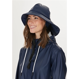 Weather Report Darby PU Rain Hat, navy