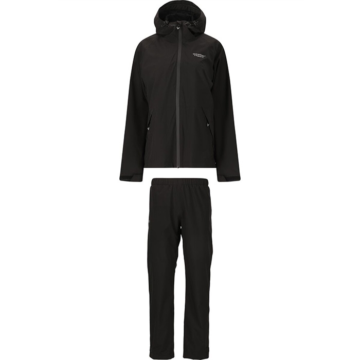 Weather Report Gust Kvinder / Damer regnsæt 10.000mm-black-44 – Regntøj, poncho