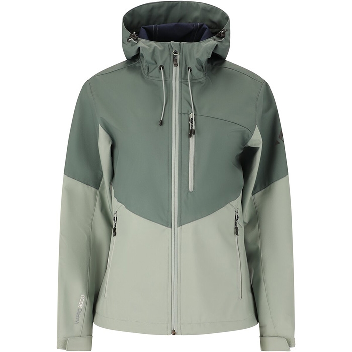 Whistler Pblåa Softshell Damejakke 8000mm-slate Gray (grøn)-44 - Regntøj, Poncho
