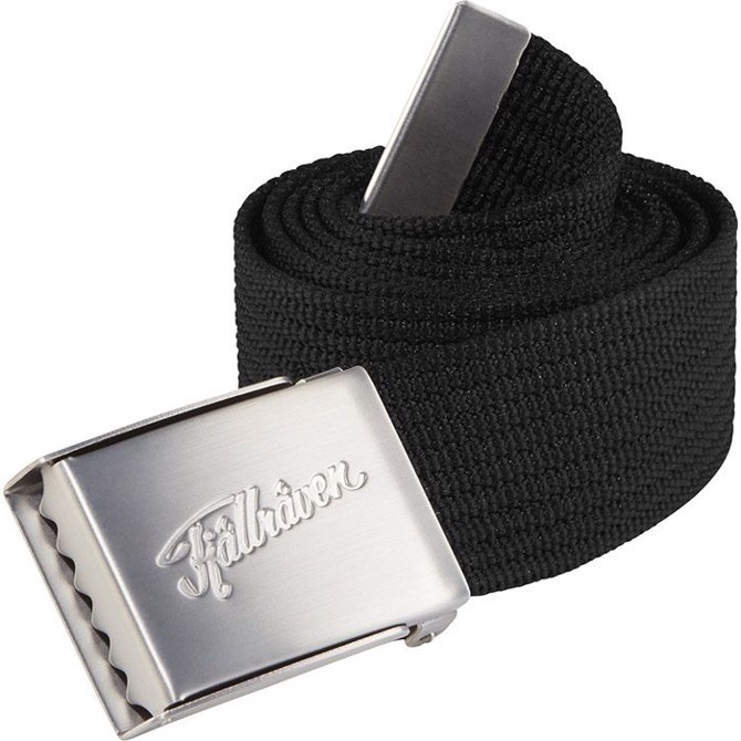 Fjällräven Övik webbing belt-black