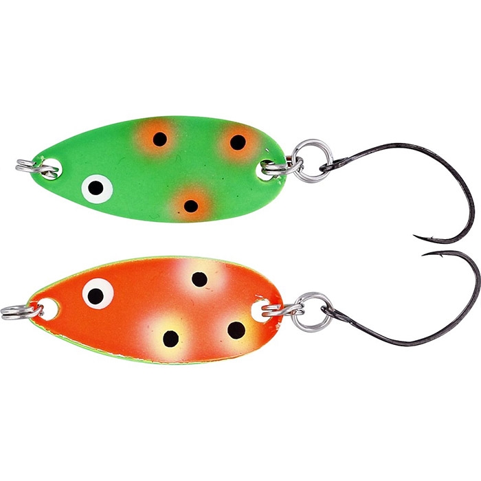 Westin Fidusen Slim, 3,3cm/3g-green-orange clown - Blink