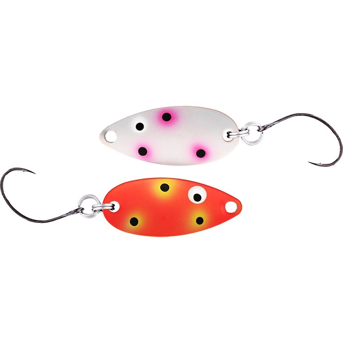 Westin Fidusen Slim, 3,3cm/3g-orange-white clown - Blink