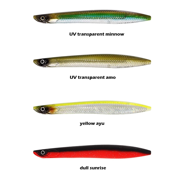 Se Westin Sandy Inline 14 g-UV transparent minnow - Blink hos Outdoornu.dk