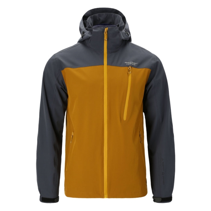 Se Weather Report Delton M AWG Jacket Men 15000mm-tapenade-M - Regntøj, poncho hos Outdoornu.dk