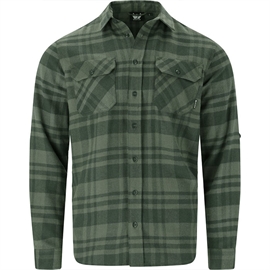Whistler Flannel Checked skjorte, deep forest