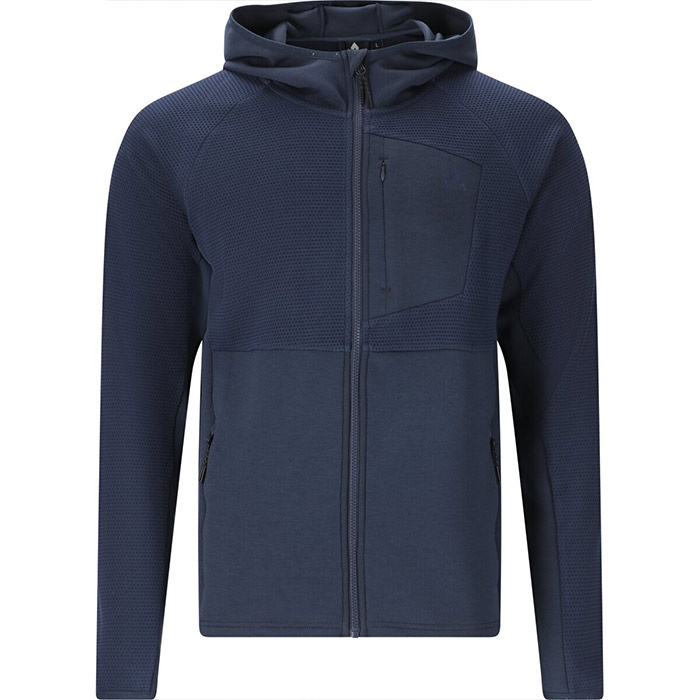 Whistler Langley Power Stretch Hybrid Herre / Mænd-Mørkeblå-3XL – Fleecejakker