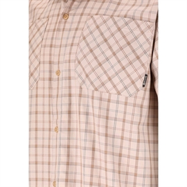 Whistler Leslies S-S Check Shirt Men, pumice stone