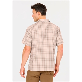 Whistler Leslies S-S Check Shirt Men, pumice stone