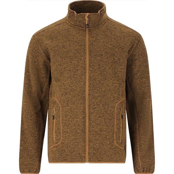 Whistler Sampton Melange Fleece Jacket Herre / Mænd-kangarow-3XL – Fleecejakker