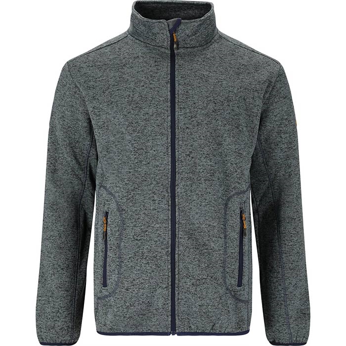 Whistler Sampton Melange Fleece Jacket Herre / Mænd-stormy weather-3XL – Fleecejakker