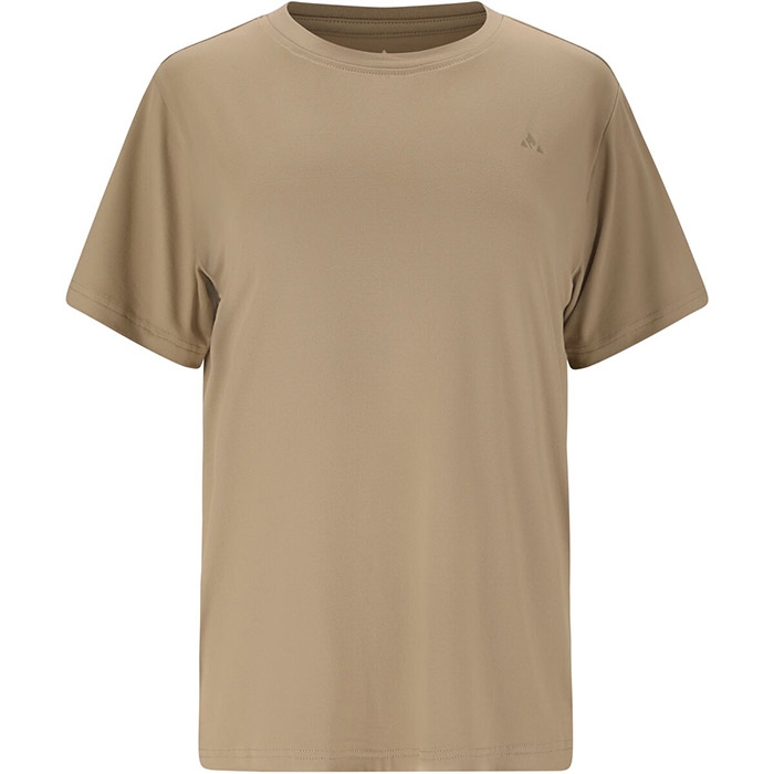 Whistler Tuloni S/S T-shirt Kvinder / Damer-weatherred teak-36 – T-Shirts