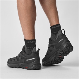Salomon X Ward Leather GTX Men, black/black