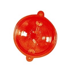 Zebco vandflåd rund 40mm, orange, 2 stk.